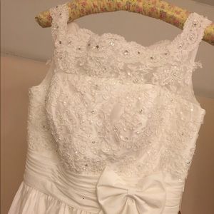 Short Bridal dress!